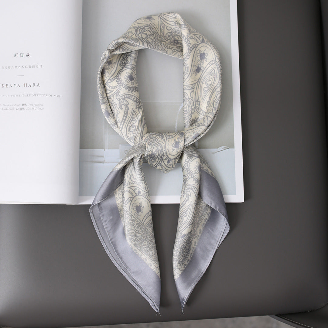 Imitation silk scarf 70*70cm I2