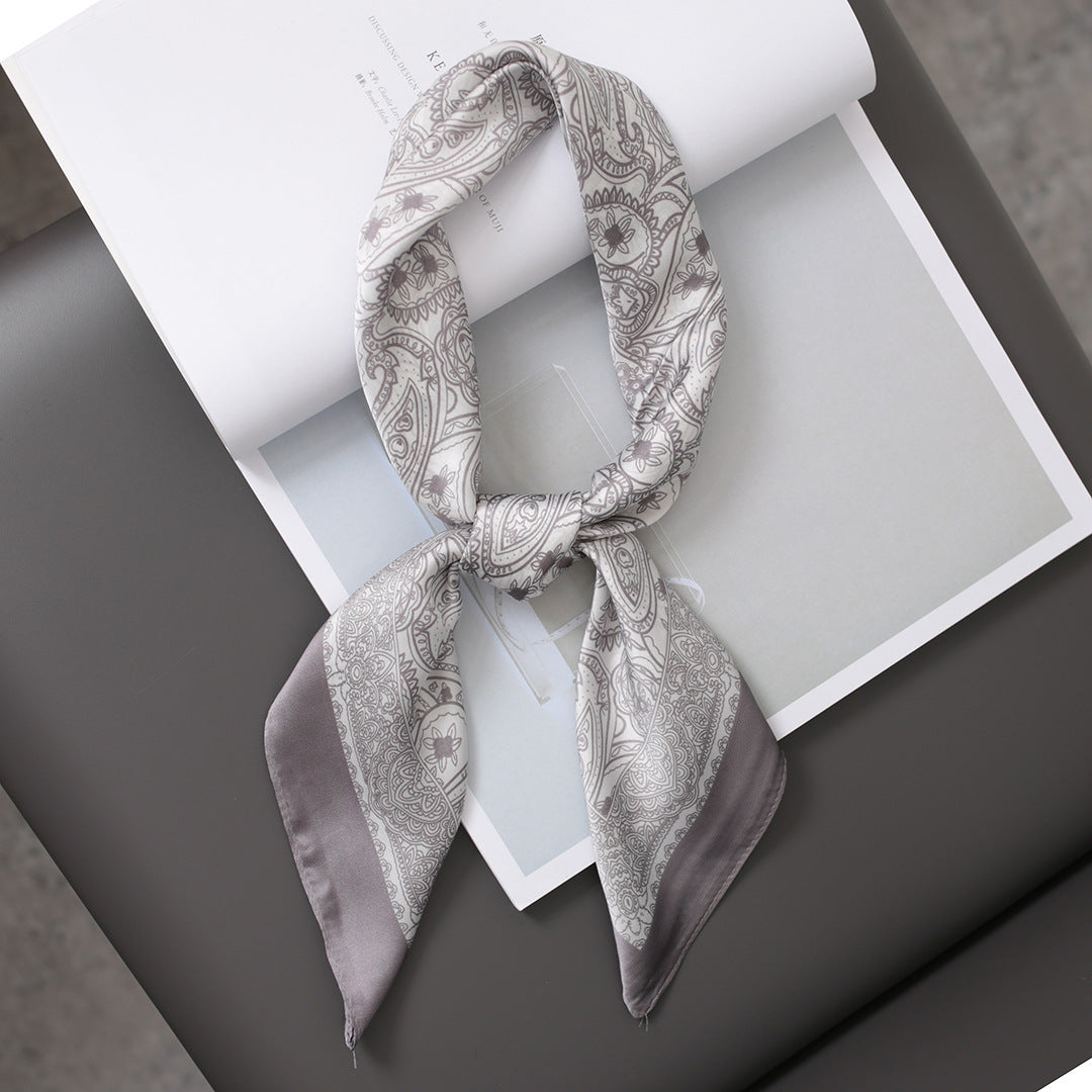 Imitation silk scarf 70*70cm I2