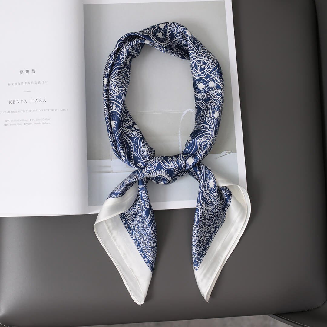 Imitation silk scarf 70*70cm I2